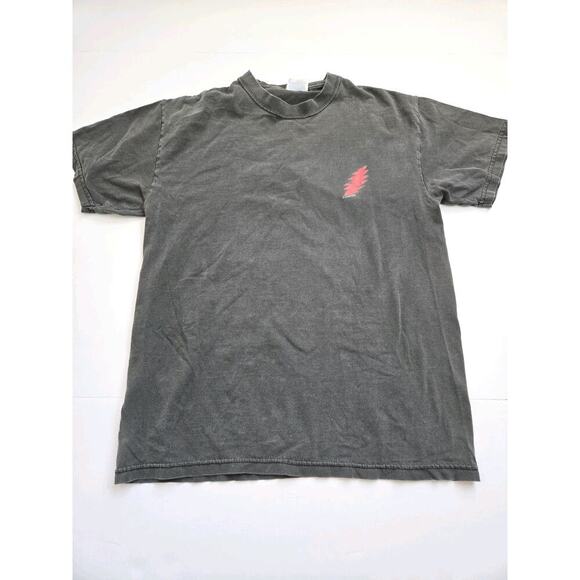 Grateful Dead T Shirt Hanes Heavyweight PLAY DEAD 1999 BLACK Fader Medium - Picture 2 of 13